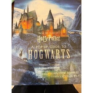 Harry Potter A Pop-Up Guide to Hogwarts Deluxe Edition Matthew Reinhart Book